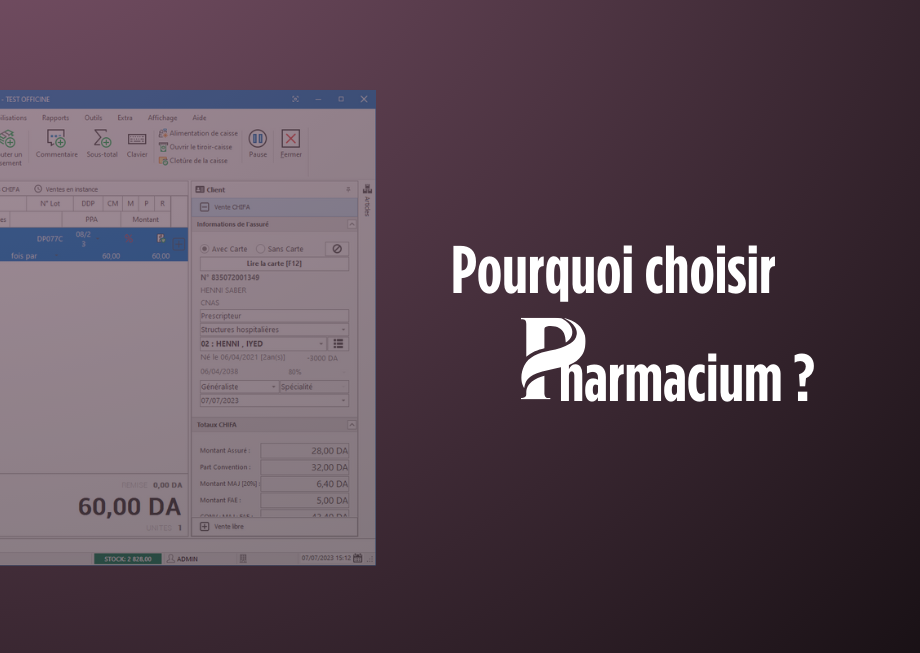 Pourquoi Choisir Pharmacium