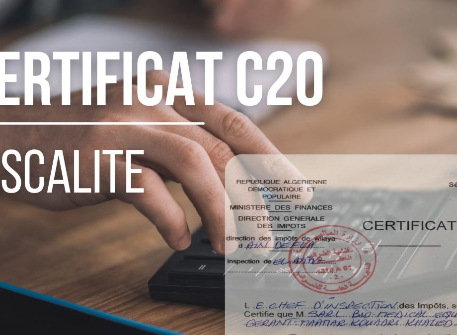 Certificat C20